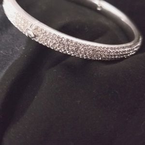 All Over Pave' Crystal Bangle